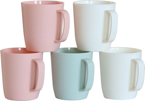 Coffee mugs set - of, plastic